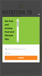 Mobile Screenshot of nutritiontofruition.com